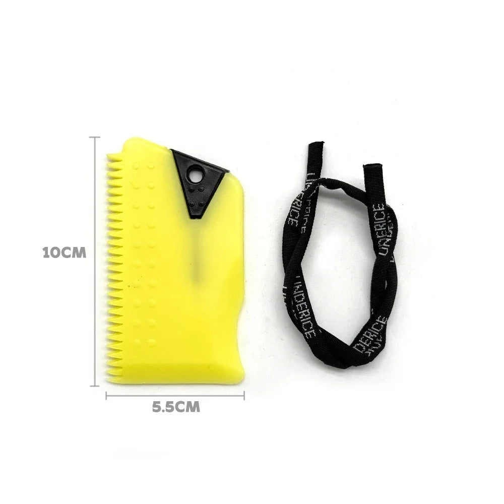 Wax Comb Surfboard SUP Wax Remove Comb Widen With 316L Stainless Steel Fin Key For Water Sports Surf Surfing Accessories