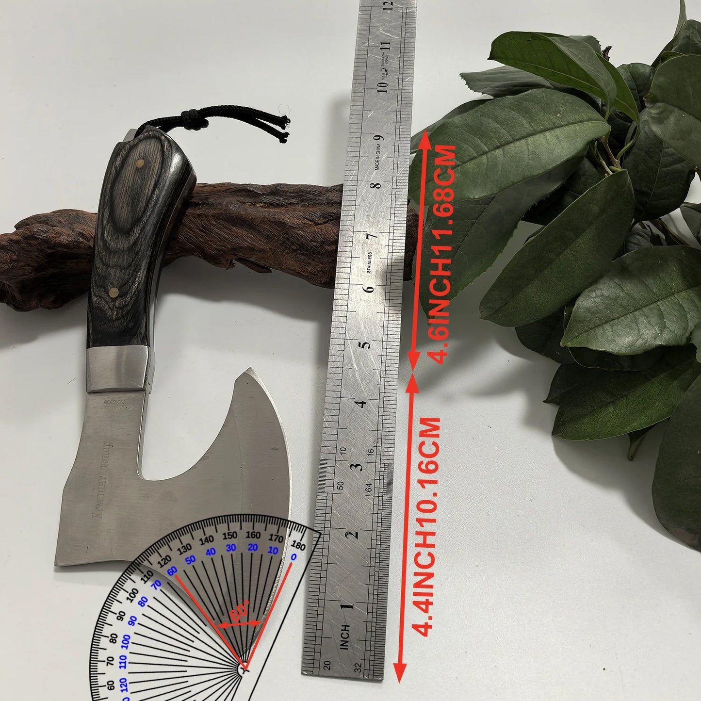 8.66 Inch Hand Forged Portable Stainless Steel Hunting Peeling Sharp Fruit Knife