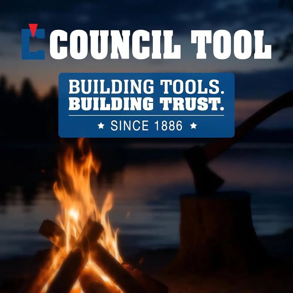 Michigan Pattern Double Bit Axe - 3.5 lbs Splitting Axe with 36 Straight Wooden Handle & Phantom Bevels - SU35-2MC