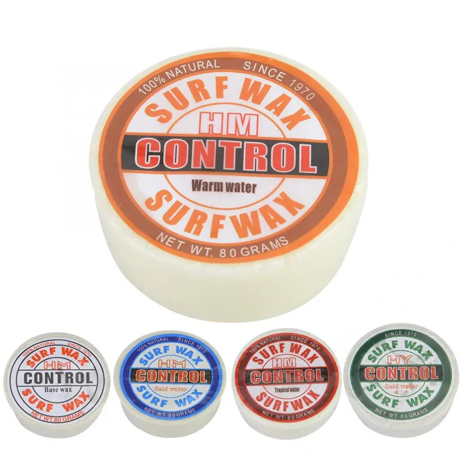 80G Anti-slip  Wax Lightweight 5 Kinds Water Temperature Waxes High Quality Surfing Wax Water Sports Surfing Accessory