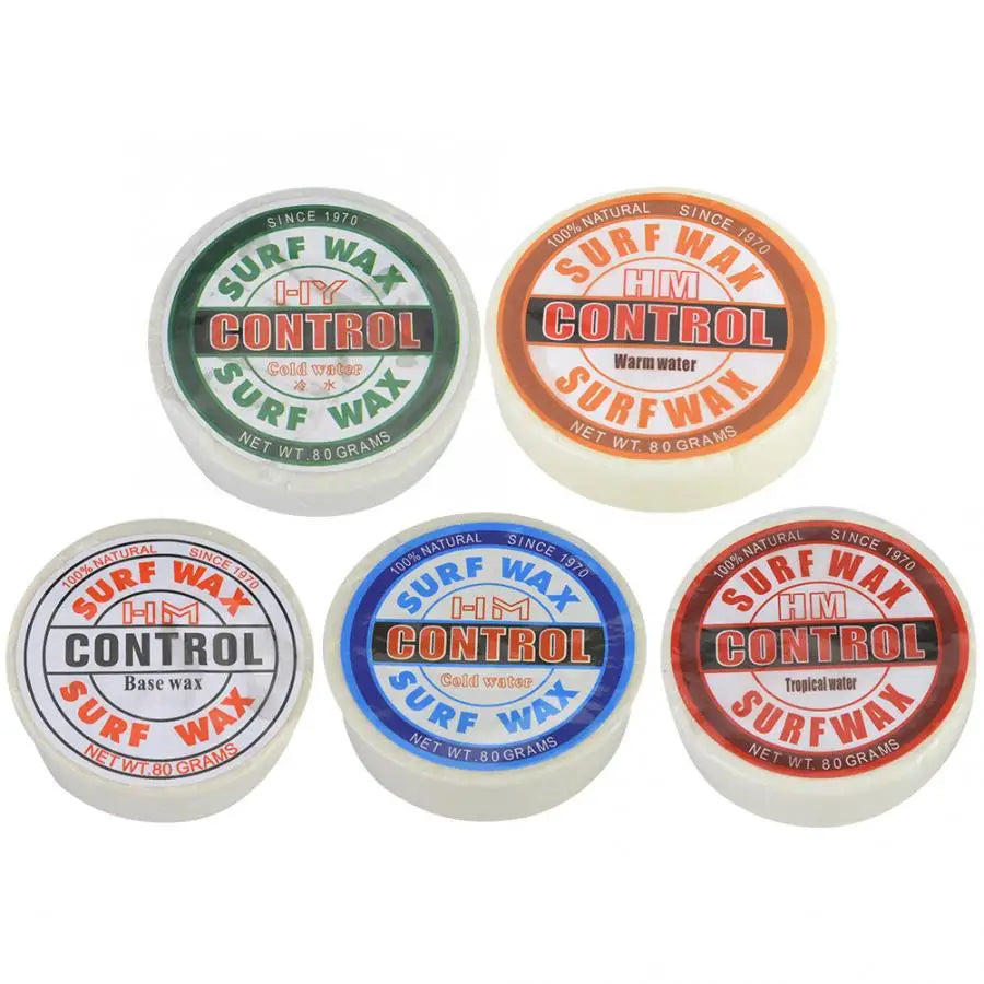80G Anti-slip  Wax Lightweight 5 Kinds Water Temperature Waxes High Quality Surfing Wax Water Sports Surfing Accessory