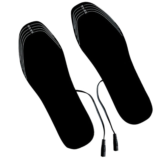 USB Electric Heated Insoles Comfortable Keeping Warm Washable Outdoor Sports Thermal Shoe Pads Mat Shoe Accessories