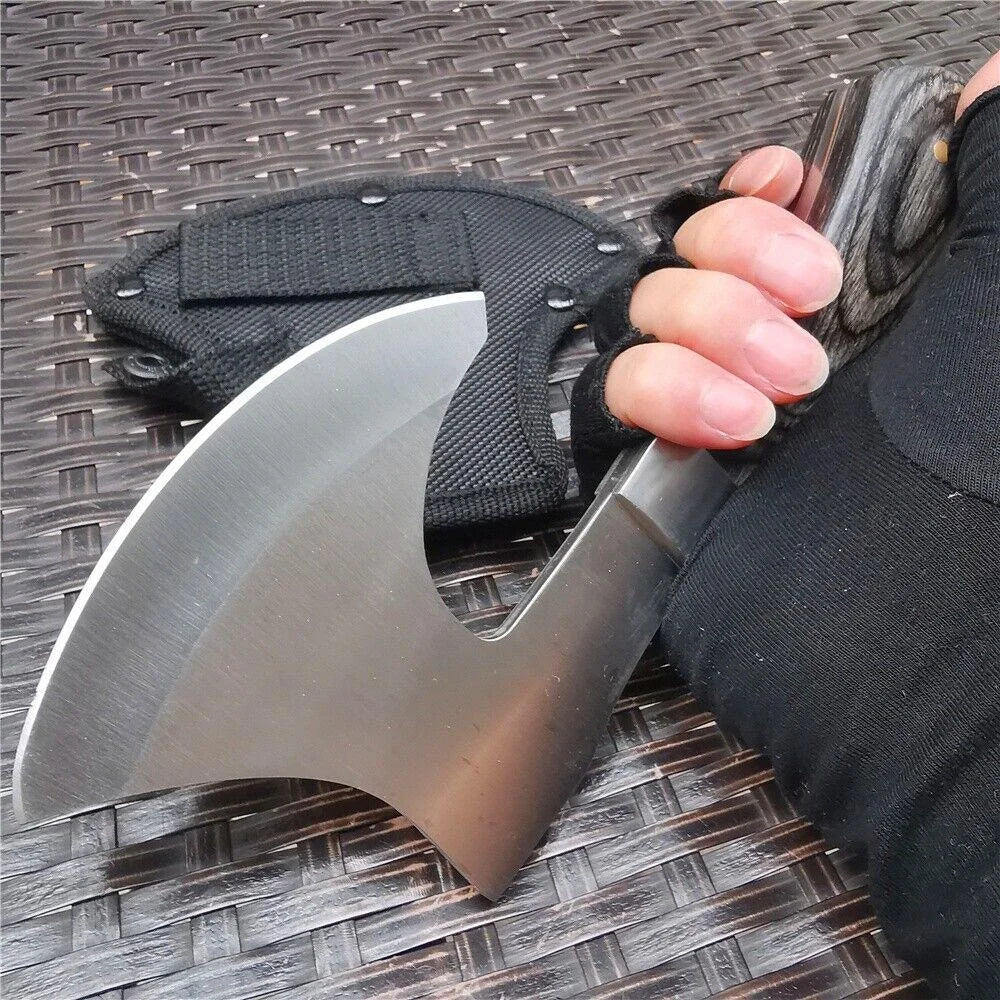 8.66 Inch Hand Forged Portable Stainless Steel Hunting Peeling Sharp Fruit Knife