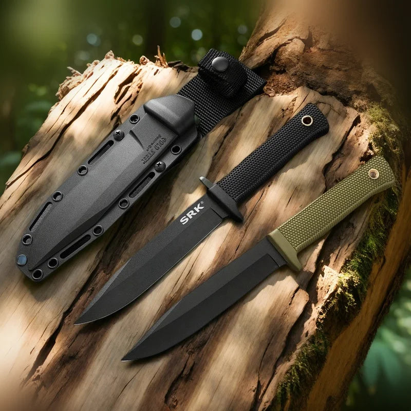 SKR Straight Fixed Blade RN Glass Fiber Nylon Hunting Camping Survival Fruit Knives  Outdoor Tactical  EDC Multi Tool
