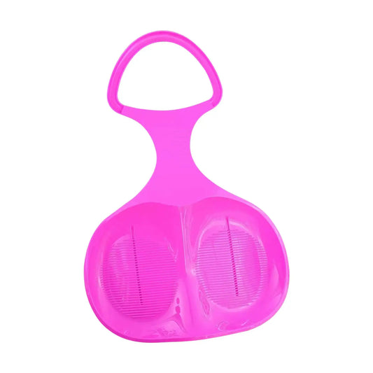 Snow Sled, Snow Luge Toboggan Skiing Board, Grass Sliding Sled, Heavy Duty Large with Handle, Sleigh Sledge for Kids Adults