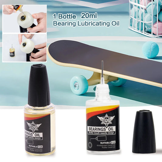 1 Bottle 20ml Skateboard Bearings Lubricant Repair Oil Lubricant Bearing Lubricating Oil For Roller Skate Drift Board