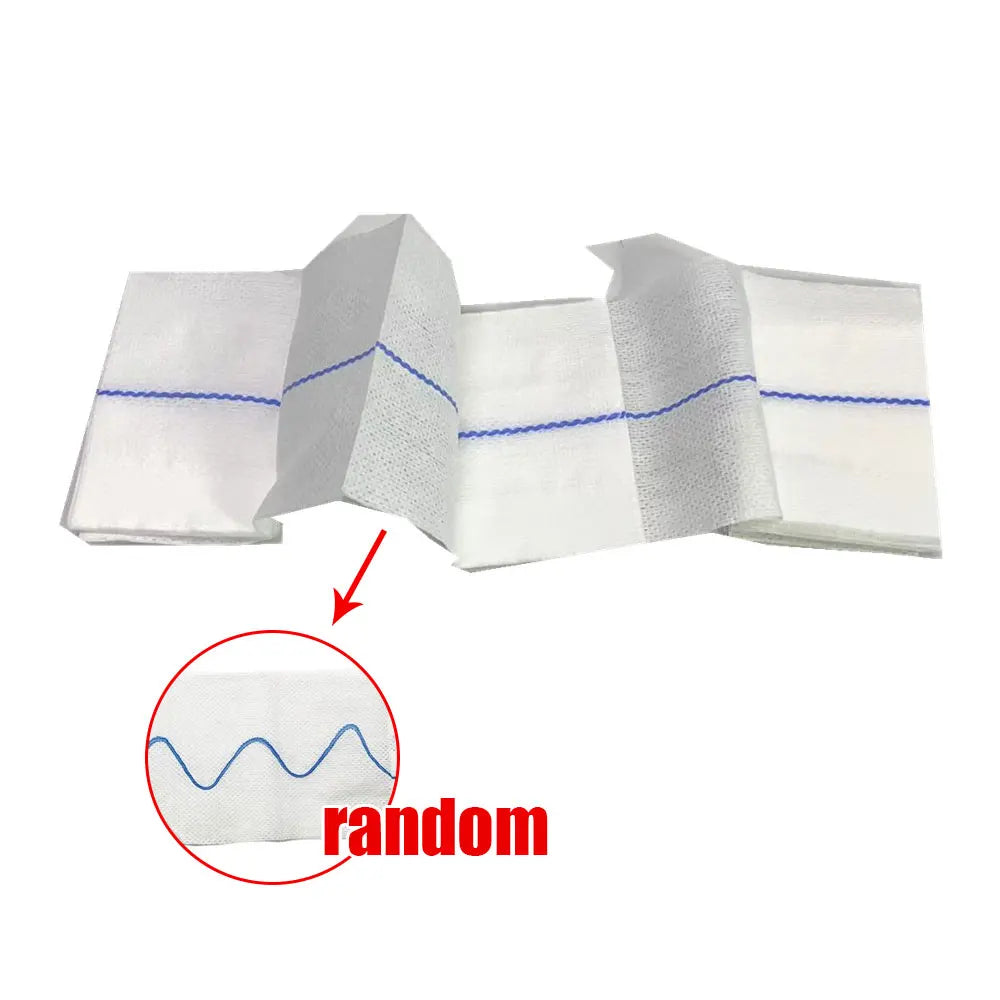 4-10pcs Hemostatic Kaolin Gauze Combat Emergency Trauma  Soluble for Tactical Military First Aid Kit Medical Wound Dressing