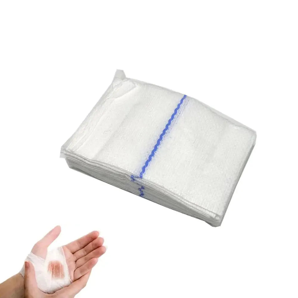4-10pcs Hemostatic Kaolin Gauze Combat Emergency Trauma  Soluble for Tactical Military First Aid Kit Medical Wound Dressing