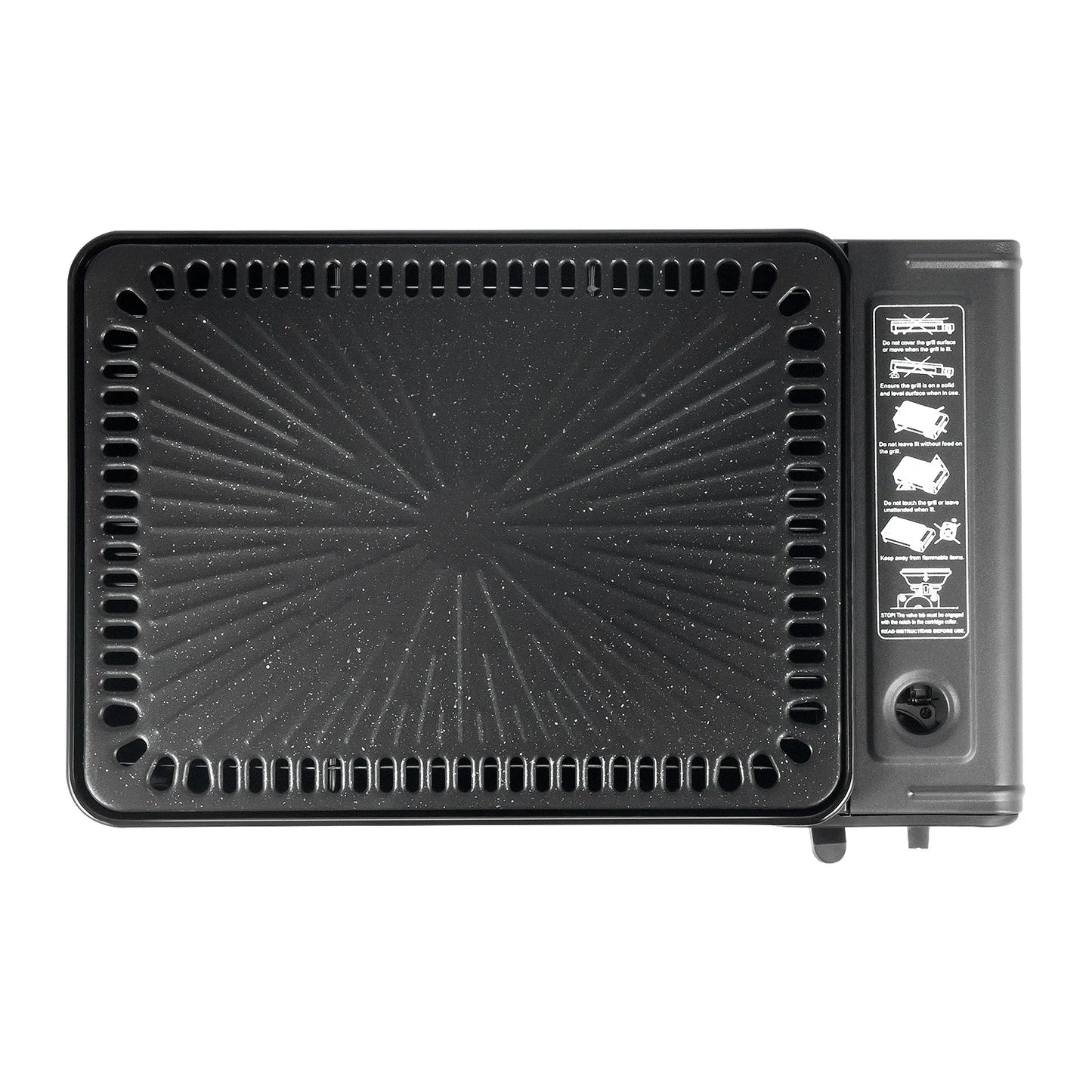 Portable Camping Grill Gas Stove, Butane Gas Burning Grill Cooker 0.25-0.3MPa for Ooutdoor Traveling Grilled meat, Vegetables