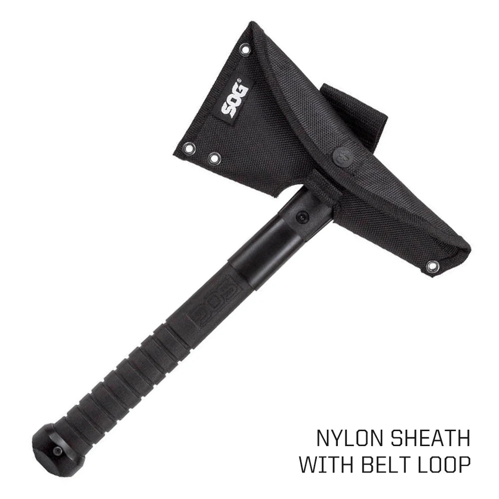 SOG Voodoo Hawk Mini Hatchet Survival Sports and Outdoor Camping Axes Jungle Hunting Cutting Firewood Axe with sheath Hand Tools