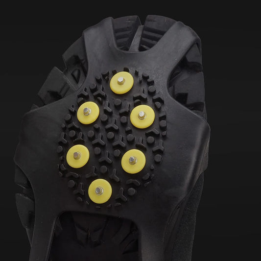 10 Teeth Climbing Crampons Anti-Slip Mountaineering Cleats Unisex Boots Snow Cleats Outdoor Chain Shoe Spikes